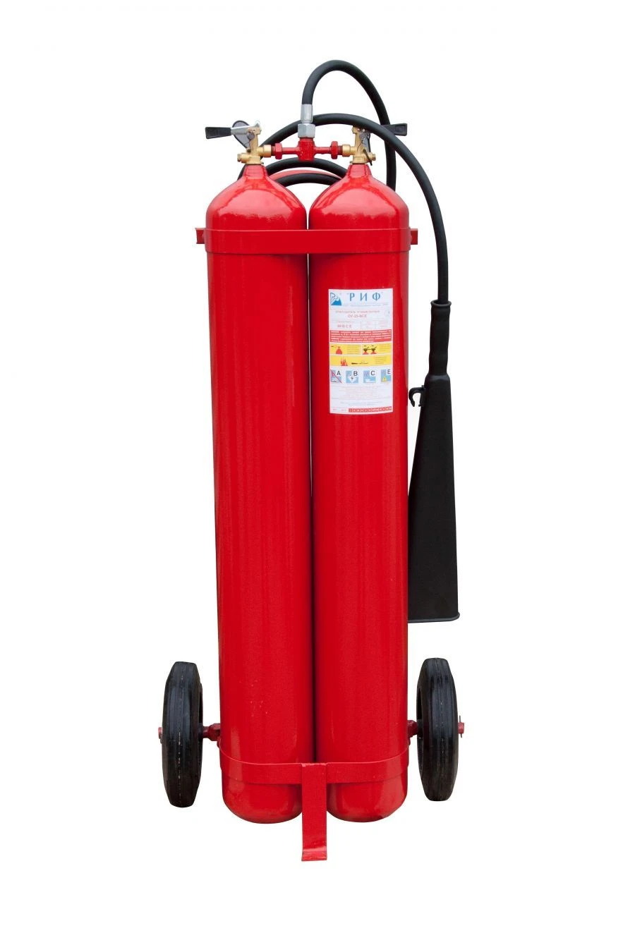 Mobile Carbon Dioxide Fire Extinguisher OУ-20-ВСЕ-02