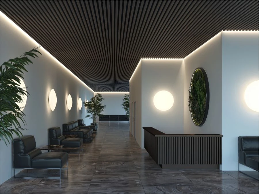 Oval LED Cloud Light 100 IP40 4000K