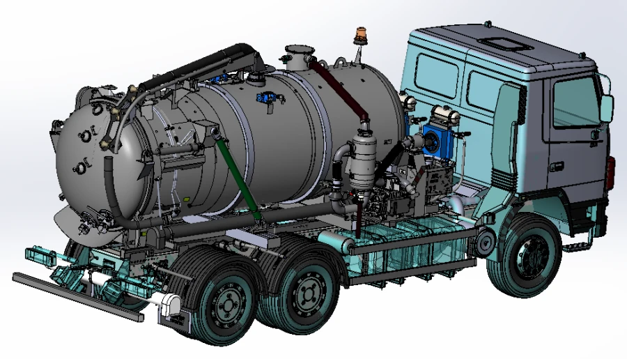 KO-507M Sewage Suction Machine for Rainwater Drainage