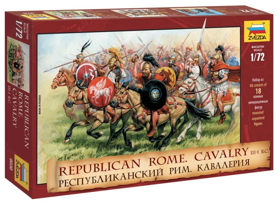 Republican Roman Cavalry Assembly Model