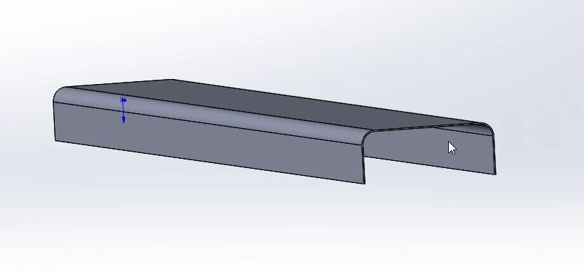 Vacuum-formed Plastic Cladding Profile 5299-10-5403133
