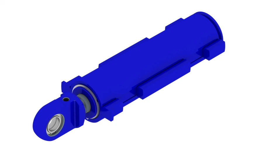 اسطوانة هيدروليكية 1219.00.00.00 (120x63-440 مم)، 20 ميجا باسكال