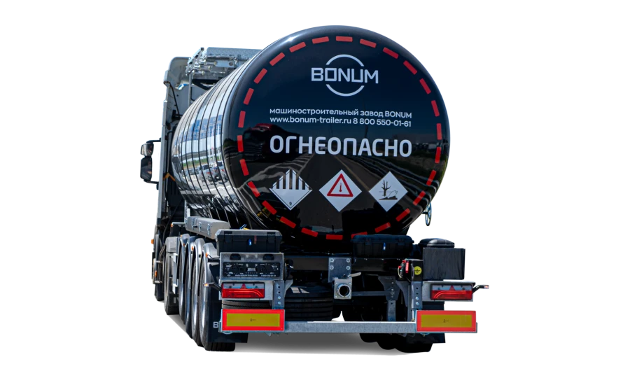 نصف مقطورة لنقل البيتومين بأربع محاور BONUM 914211