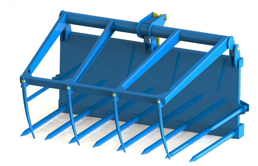 Universal Agricultural Loader Replacement Forks for PKU-0.8: Forks, Models PKU-0.8-12, PKU-0.8-12-