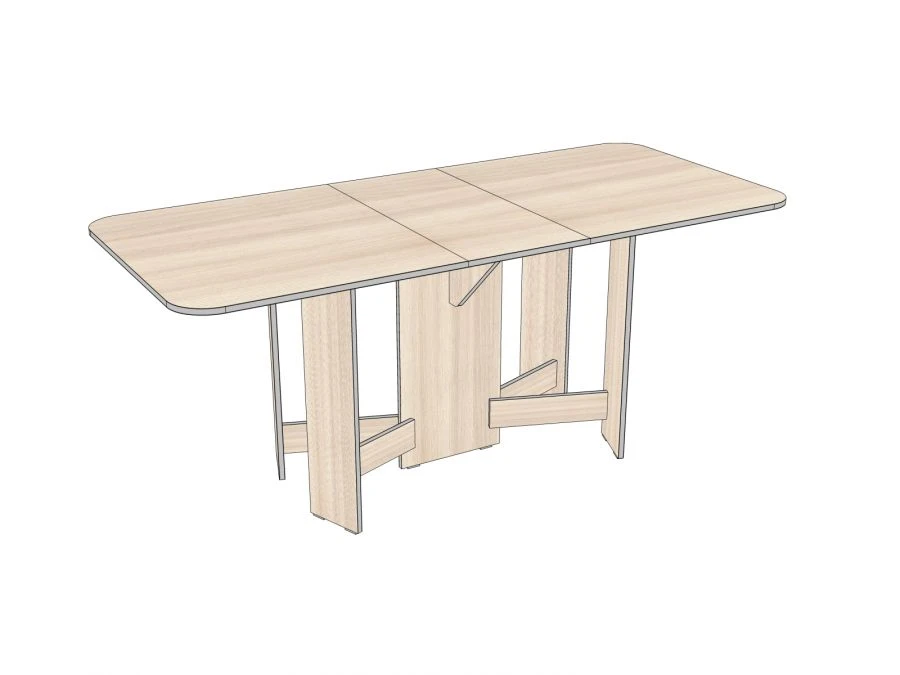 Butterfly Folding Table 1804/360*804*754 mm AssK-18