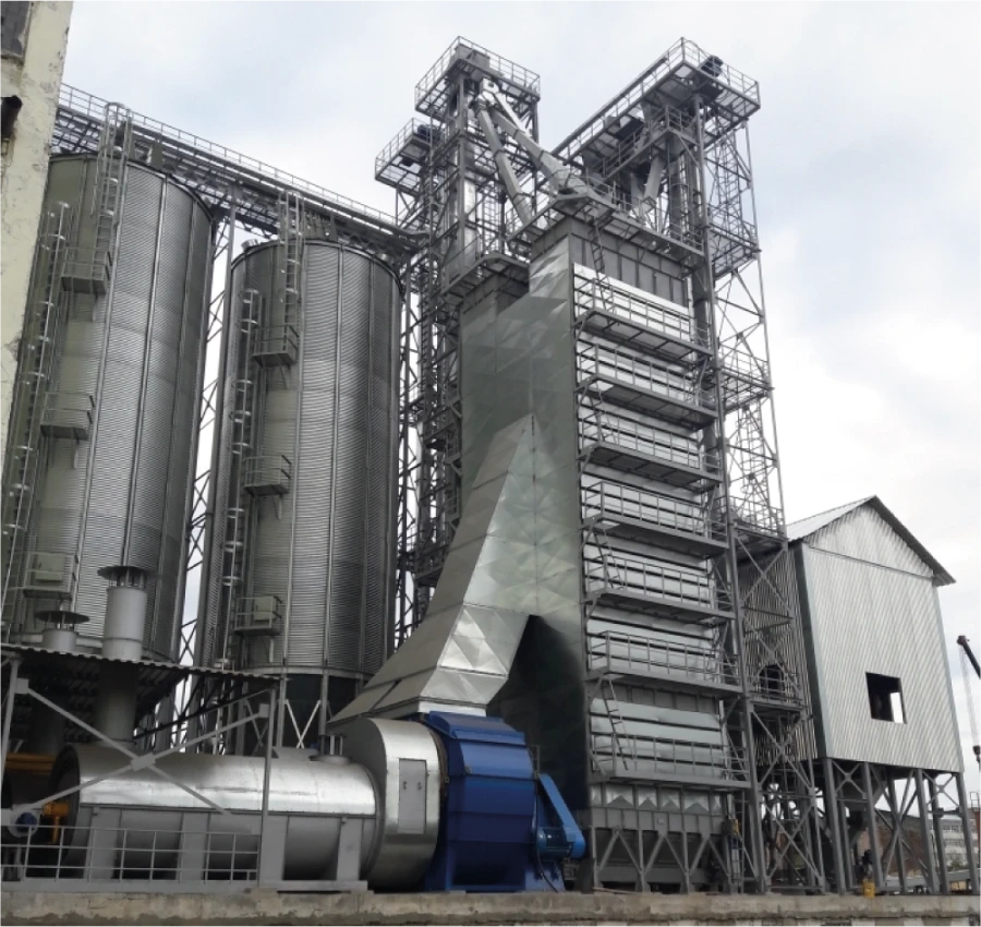 Continuous Grain Dryer Model SP-130 for Efficient Drying
