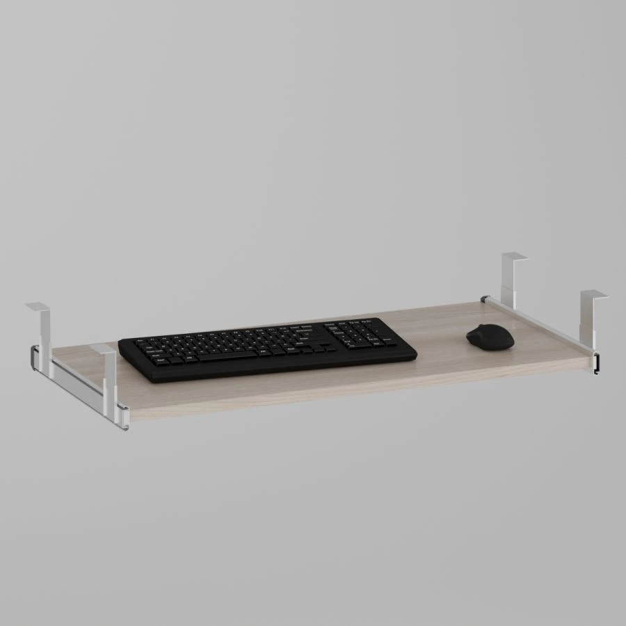 Keyboard Shelf with Full Extension Drawer Guides