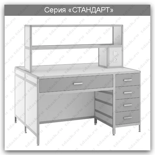 Standard plus series laboratory island table: SLO.02.01