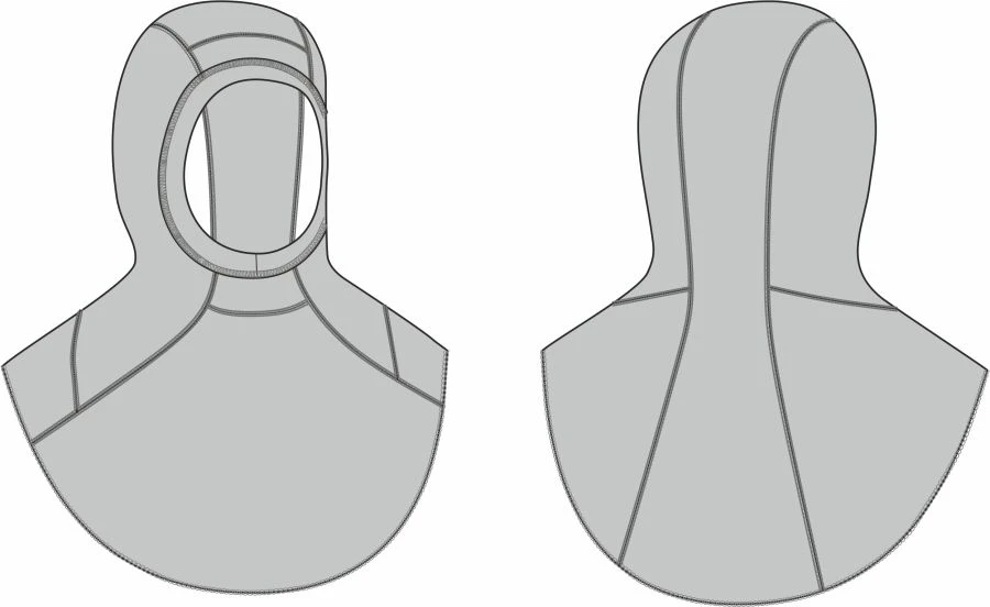 غطاء رأس مقاوم للحرارة لرجال الإطفاء، الموديل 1359