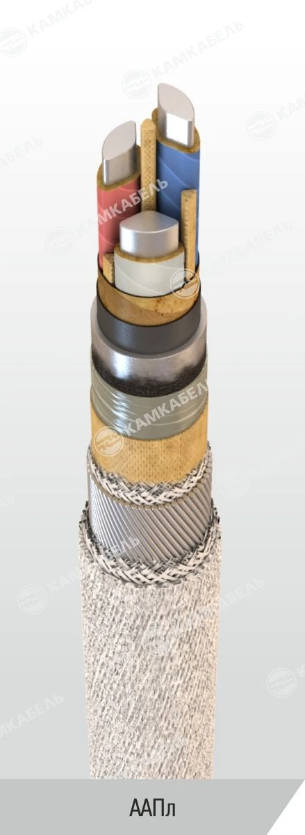 Aluminum Conductor Power Cable with Paper Insulation 6/10 kV