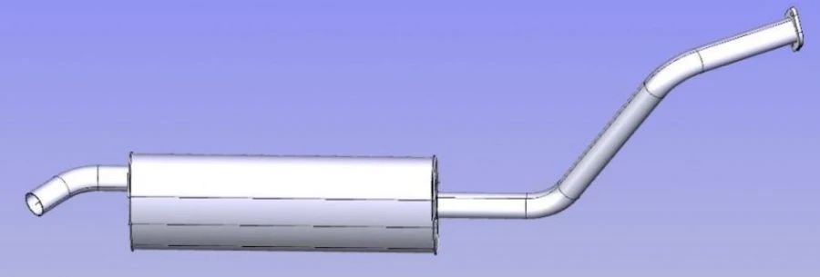 Exhaust System for Emission Control 32XXXX-1201008-XX