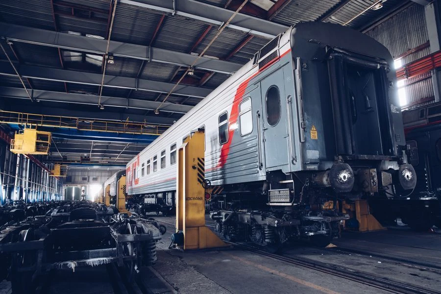 Stationary Jacking System for Lifting Rolling Stock UDS-160MA