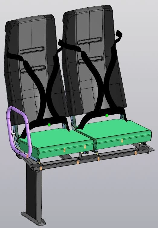 School Bus Passenger Seat DS15.6840.010-PV09