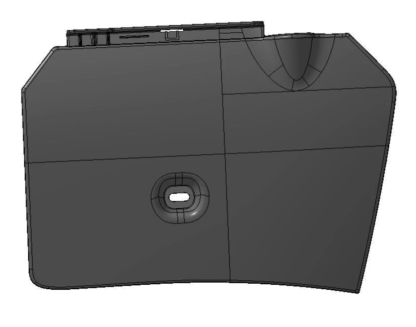 Complete Side Cover for Air Conditioner 96809352ZD