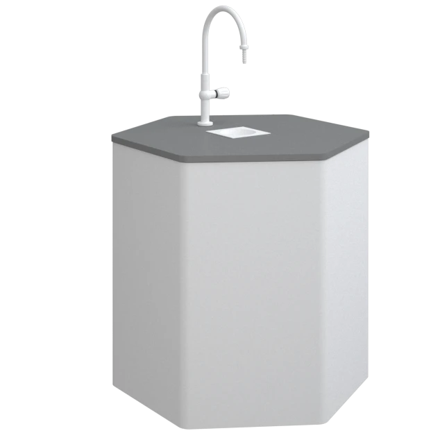 Chemical Service Cabinet for Laboratory Use