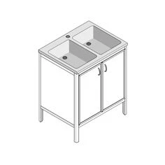 Medical Wash Module MA-7 for Patient Care