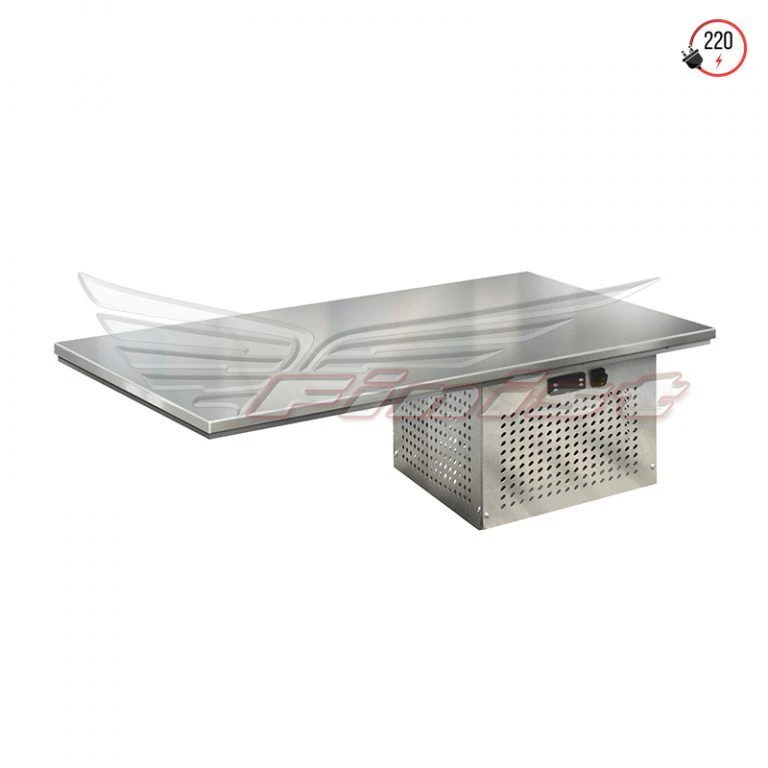 واجهة عرض مبردة مدمجة لتقديم الطعام