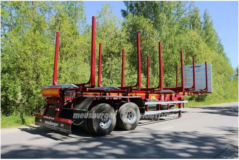 Dual-Axle Timber Transport Semi-Trailer MSH-272