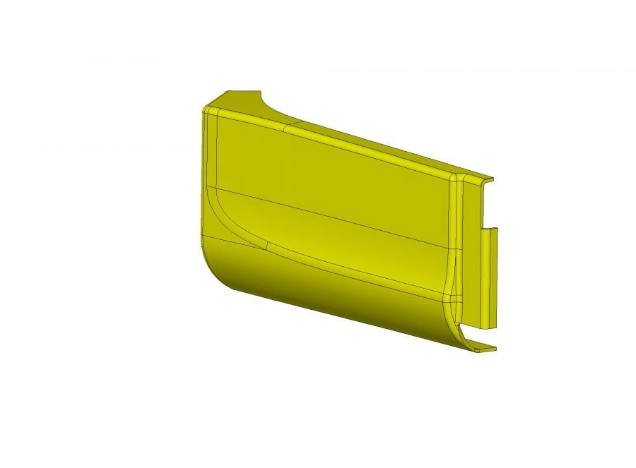 Upper Front Inner Partition Panel