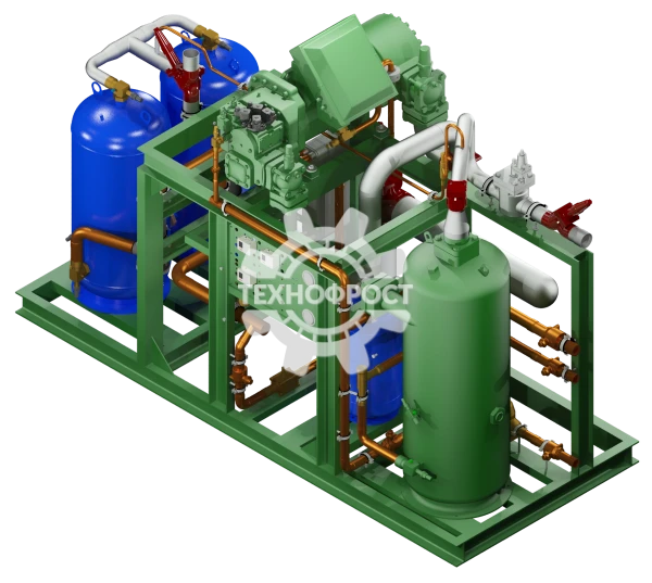 وحدات التبريد الضاغطة سلسلة AVO - ضاغط مفرد