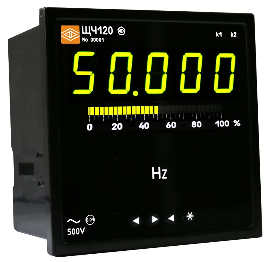 Digital AC Frequency Measurement Device for Single-Phase Networks SC-120