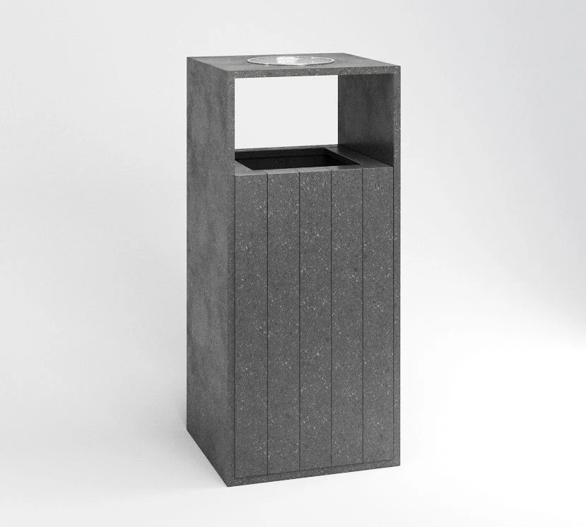 urna البيئية المنسوجة مع مبخرة