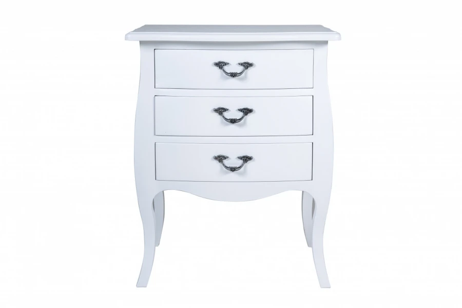 طاولة جانبية مصنوعة من الخشب الصلب - زان أو بلوط