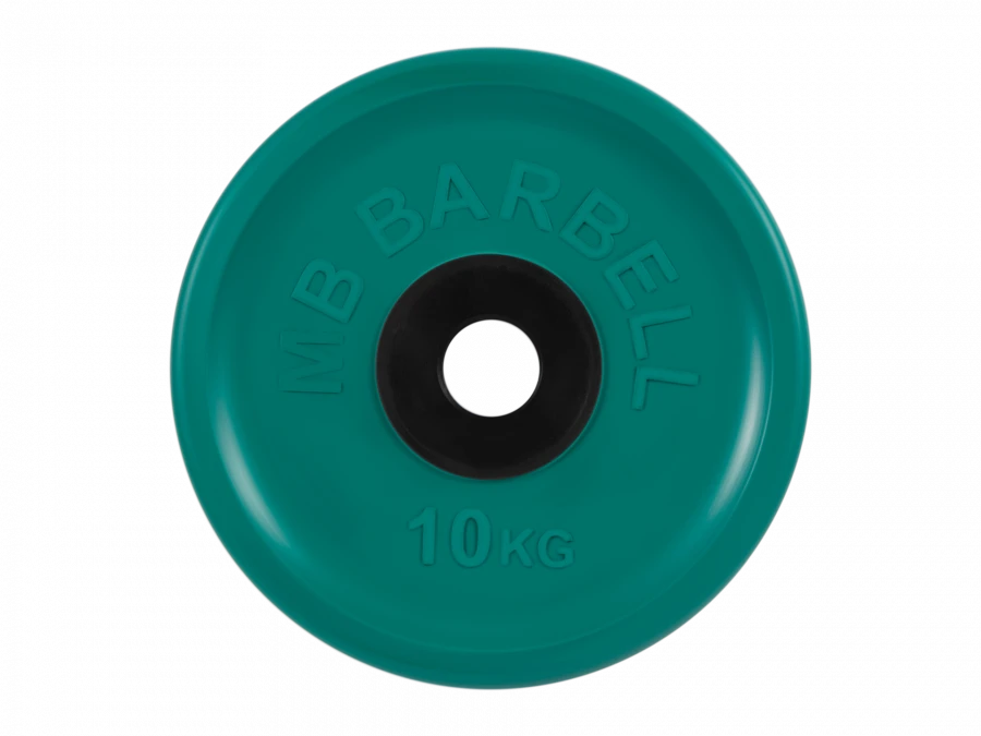 Rubberized Disk Euro-Classic 10 kg Green, 51 mm