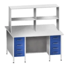 Work Table KSSL 2-03E with 2 Workstations