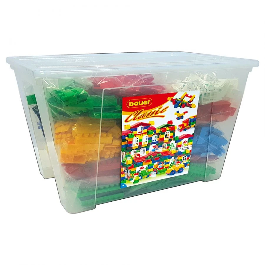 مجموعة باوَر الكلاسيكية للبناء في حاوية سعة 41 لتر (5 تعليمات)