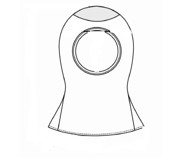 Summer Firefighter Heat-Resistant Balaclava, Model 77-059П