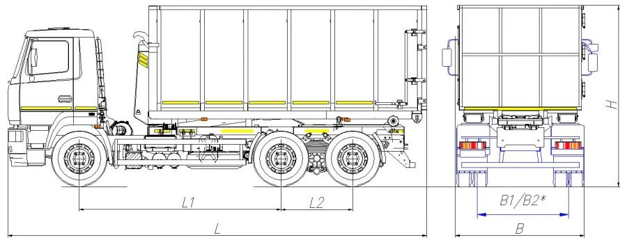 آلة التحميل الذاتي متعددة الرفع MK-3561-10