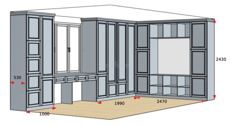 مجموعة أثاث الأطفال "ديتكي