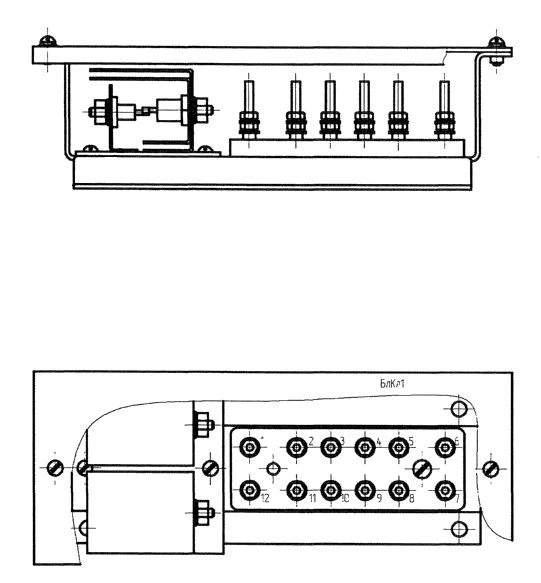 كتلة التوصيل للاتصال بالكابلات في المعدات المتحركة - بلكل