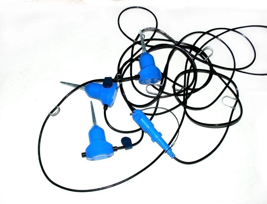 GS-ONE Electrodynamic Geophone Groups (3 pcs) with KSK-2M Socket