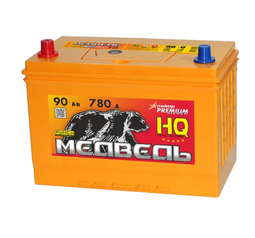 Lead Acid Starter Battery for Internal Combustion Engines 12V 90Ah Medved 6ST-90VLA