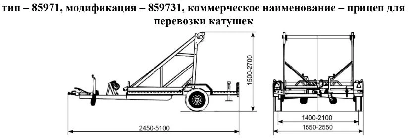 مقطورة مخصصة لنقل الملفات 859731