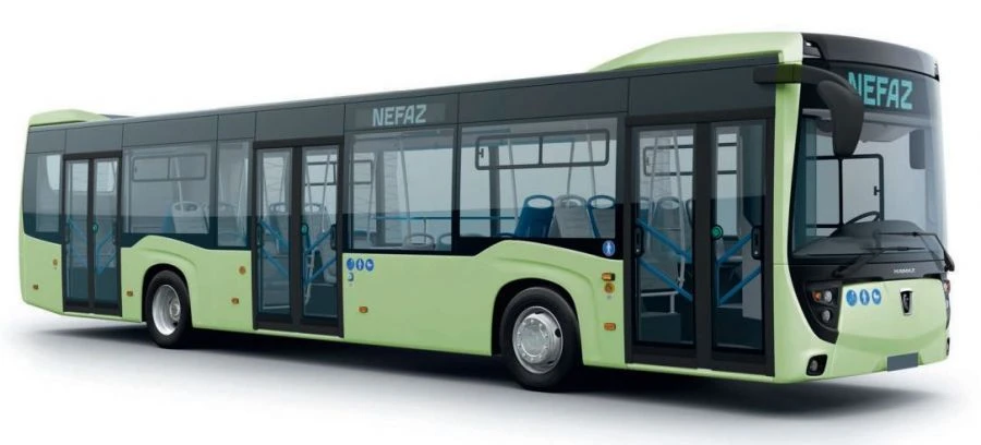 NEFAZ 5299-0000040-52 bus with Cummins ISB6.7E5 250B diesel engine