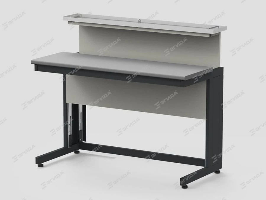 Pro Series Student Laboratory Table with Pull-out Block
