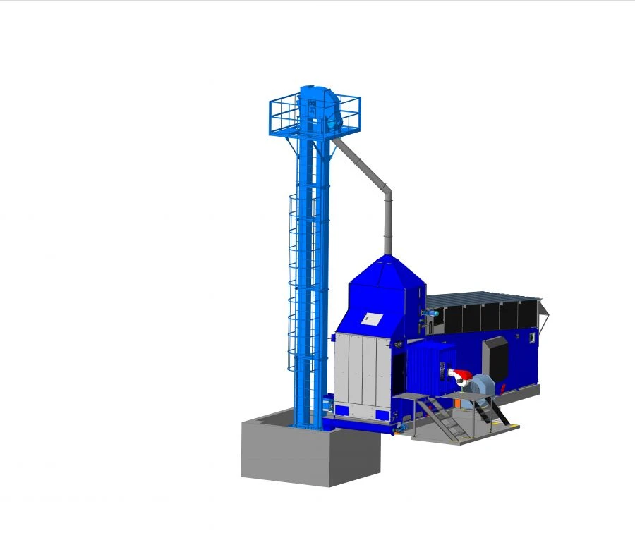مجفف حبوب متنقل من نوع الحزام SU-15 RLM