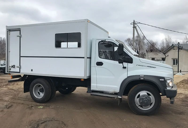 Diesel Truck with 47122 Engine, GAZ Chassis C4, C41R11 Modification