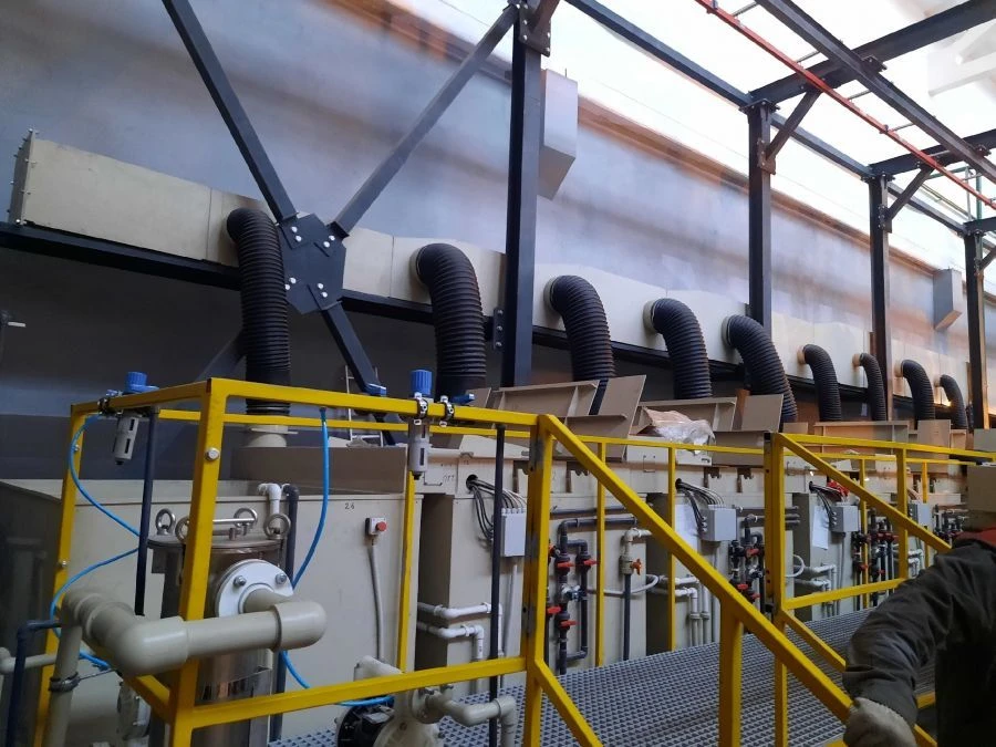 Automatic Chromating Line for Magnesium Parts, GALUR-2026