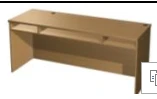 Standard Lecture Desk Without Overhead 1500x700x750 mm
