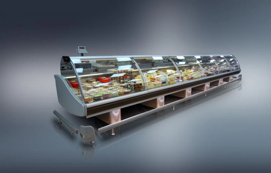 Medium Temperature Refrigerated Display Case "Diona-1" VS 56-3125-02