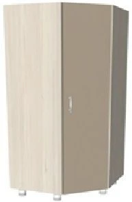 Corner Wardrobe KSSHm 3-05, 650*650/400*1800-2000