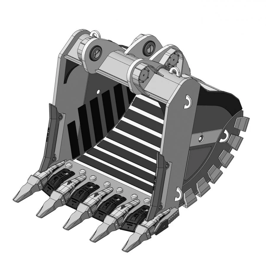 دلو الصخور المعزز الفائق RDX-83.23-M2