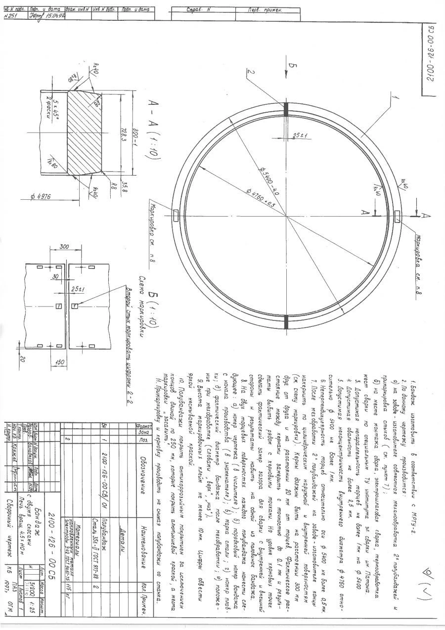 Pressure Band 2100-126-00SB