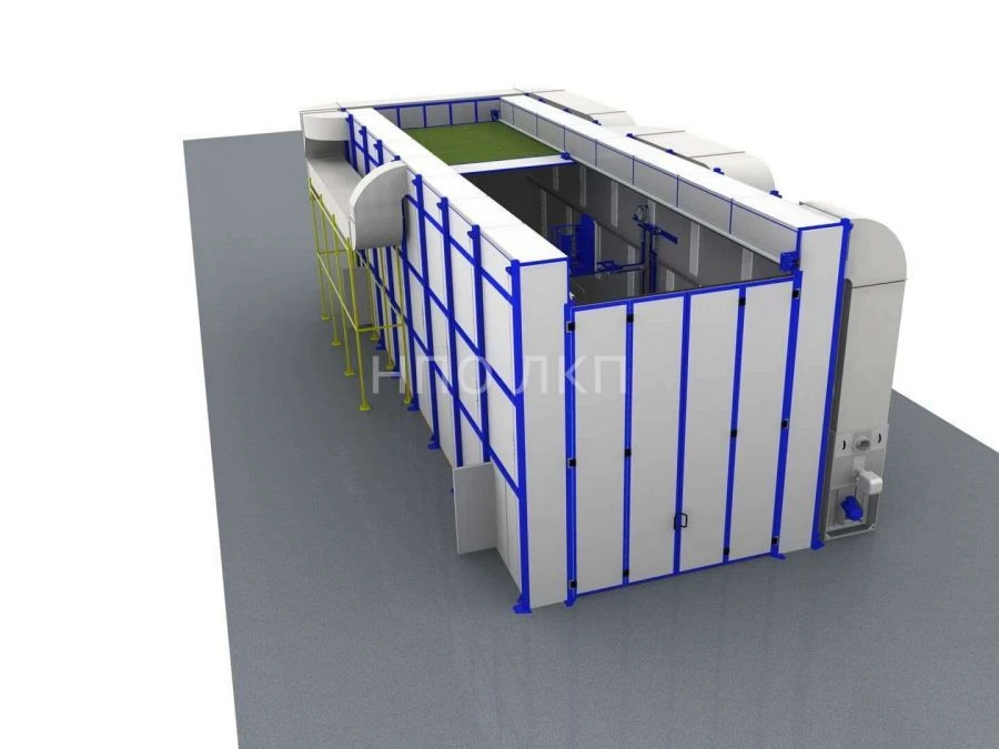 Modular Paint and Drying Chambers for Efficient Coating