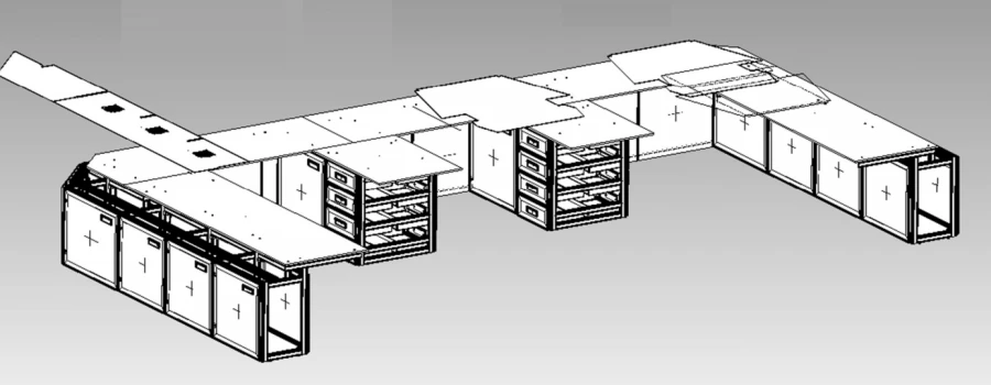 Modular Desk for Dispatch Services RM 01/05