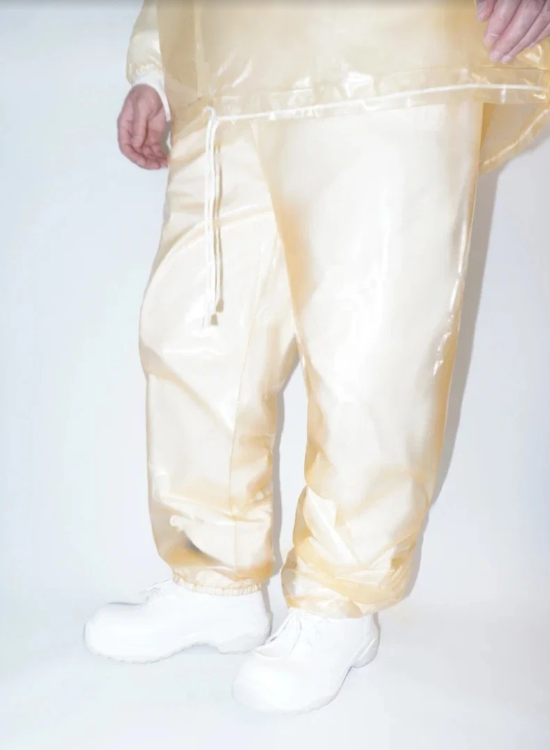 Decontaminable Protective Clothing from PVC Material